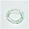 Image 1 : SILVER PERU OPAL(11.5CT) BEADED NECKLACE (~LENGTH 16INCHES) (~WEIGHT 2.85G)