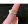 Image 2 : PLATINUM PLATED 1.0 CARAT LAB-CREATED ZIRCON HALO RING - SIZE 7