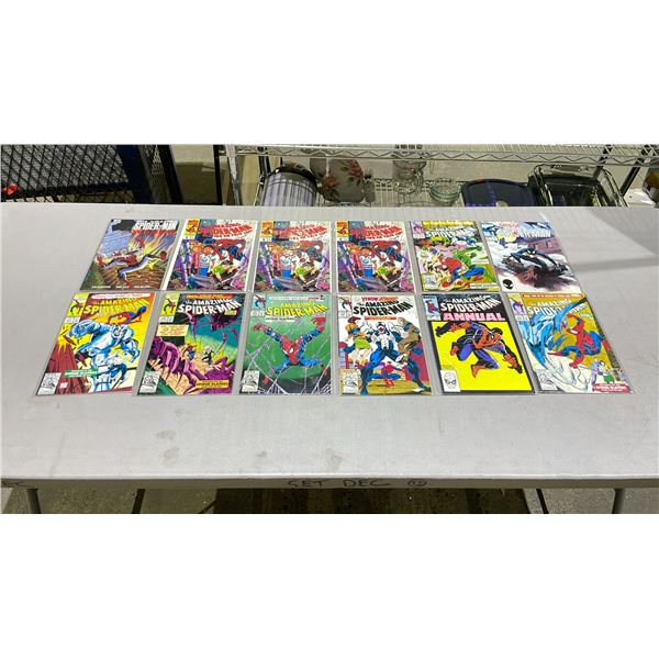 LOT OF ASSORTED MARVEL SPIDER-MAN COMIC BOOKS