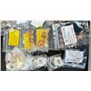 Image 2 : APPROX 20 BAGS OF ASSORTED BEADS & STRING
