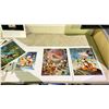 Image 3 : CARL BARKS BILDERMAPPE PORTFOLIO 1996 SET OF 12 LEP'S WITH BOOKLET