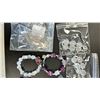 Image 2 : APPROX 9 ASSORTED  BRACELETS