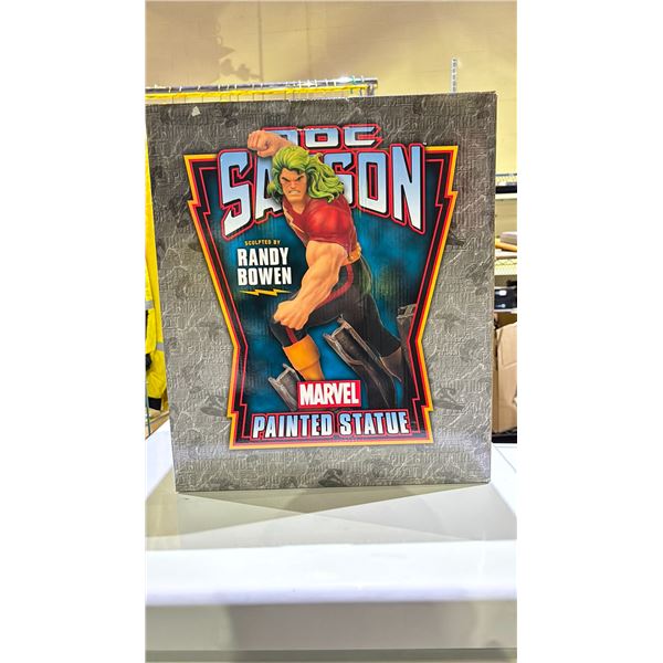 BOWEN DESIGNS MARVEL LIMITED EDITION (223/325) DOC SAMSON PAINTED STATUE 13.5" TALL