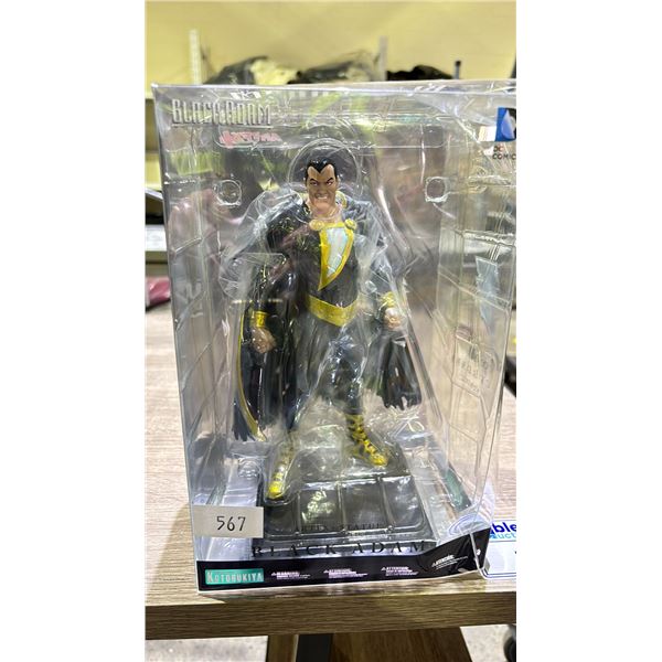 KOTOBUKIYA BLACK ADAM ARTFX STATUE 1/10 SCALE PRE-PAINTED FIGURE (BOX DAMAGE)