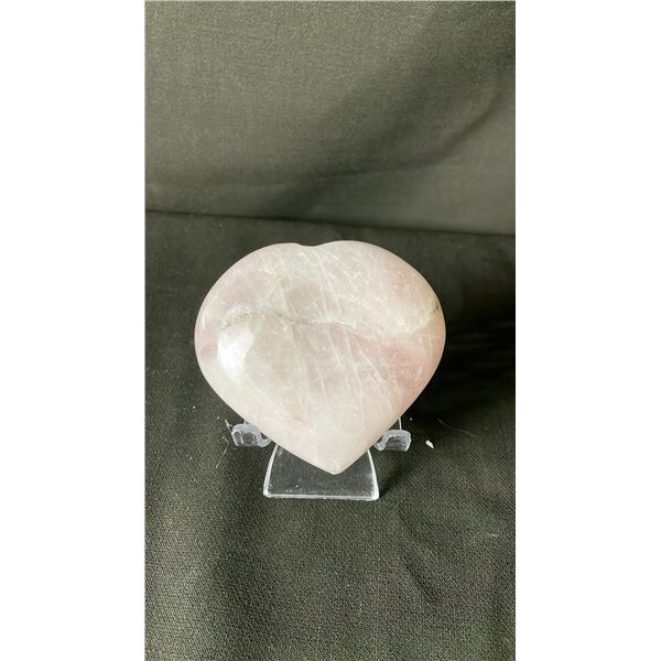 ROSE QUARTZ HEART