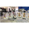 Image 2 : LOT OF ASSORTED 2000 MCDONALDS DISNEY MICKEY MOUSE COLLECTIBLE GLASSES