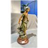 Image 2 : FRANCE RETOUR A LE FARME PAR L. ET F. MOREAU (RETURN TO THE FARM) SPELTER SCULPTURE 19" TALL