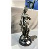 Image 2 : SPELTER SCULPTURE 14.5" TALL