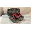 Image 1 : PAIR OF LOUIS VUITTON SNOW BOOTS MS 0154 38 (UNKNOWN AUTHENTICITY, MINOR SCUFFS)