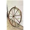 Image 2 : ANTIQUE SPINNING WHEEL 48"