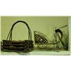 Image 3 : SHELF OF ASSORTED ITEMS INCLUDING; SLEIGH, PINECONE HOLDER, BASKET & FILM, SLIDE AND PHOTO