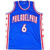 Image 3 : Julius Erving Signed Philadelphia 76ers Signed Jersey. Beckett COA