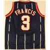 Image 1 : Steve Francis Signed The Franchise Jersey. Beckett COA
