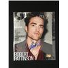 Image 1 : ROBERT PATTINSON SIGNED GQ MAGAZINE (AUTOGRAPH EXPERTS COA)