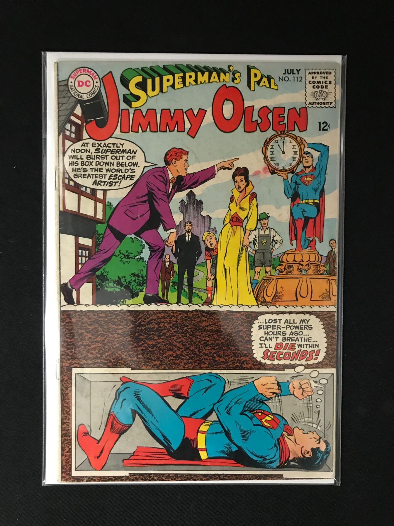 DC COMICS NO.112 SUPERMAN'S PAL JIMMY OLSEN