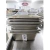 Image 1 : 9- Half By 2"/4" Insert/Perf Pans - 9 X $