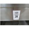 Image 2 : S/S  4' Work Table w/Backsplash and Cabinet Storage