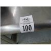 Image 2 : S/S 6' Bullnose Island Table w/Undershelf