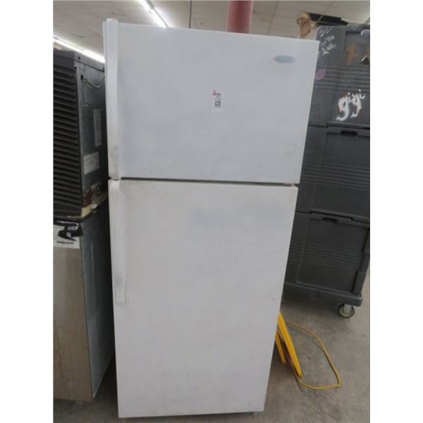 White Residential Ref/Freezer 2°/39°