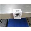 Image 2 : S/S 8' Table w/Backsplash and Undershelf