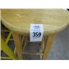 Image 2 : 35-Painted Wooden Patio Bar Stools - 35 X $
