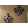 Image 2 : COLLECTION OF BLUE & WHITE CANDLE HOLDERS, PORTUGAL (5 PCS)