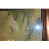 Image 2 : FRAMED COLOR LITHOGRAPH HERON; SIGNED DAVID LEE