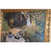 Image 2 : FRAMED OIL ON CANVAS (38 1/2" X 32 1/2")