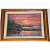Image 2 : FRAMED SEASCAPE; SIGNED APPIE
