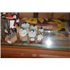 Image 2 : COLLECTION OF FIGURINES, BASKET, CLOISONNE DISH, BOOK, CHOP, ETC. (19 PCS)