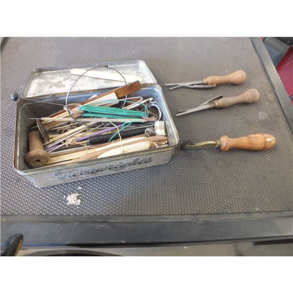 Tin Of Small Tools