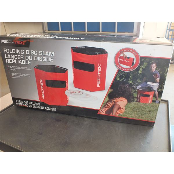 Folding Disc Slam Backyard Game