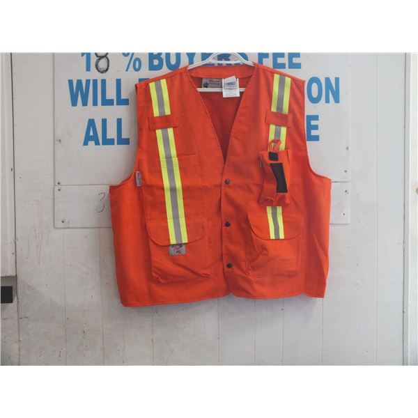 3XL R Orange Reflective Vest