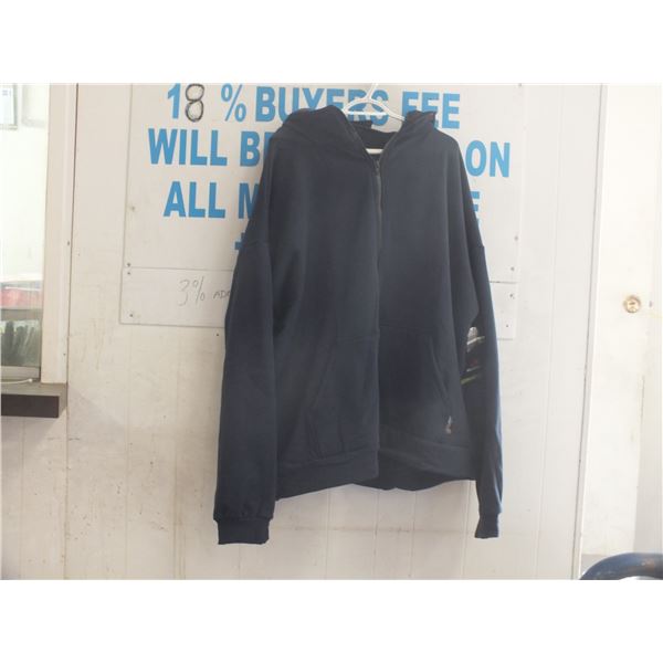 4XL Blue Work Hoodie