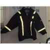 Image 1 : 4XL Black Fire Retardant Reflective Winter Work Coat