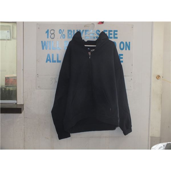 3XL Blue Work Hoodie