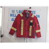 Image 1 : Small Red Fire Retardant Reflective Winter Work Coat