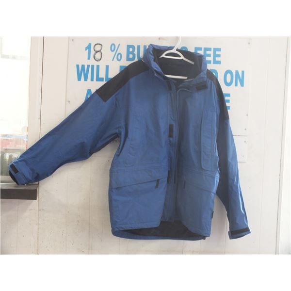 2XL Blue Winter Coat