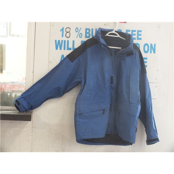2XL Blue Winter Coat