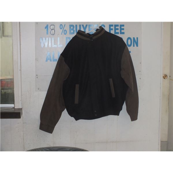 XL Black & Brown Jacket