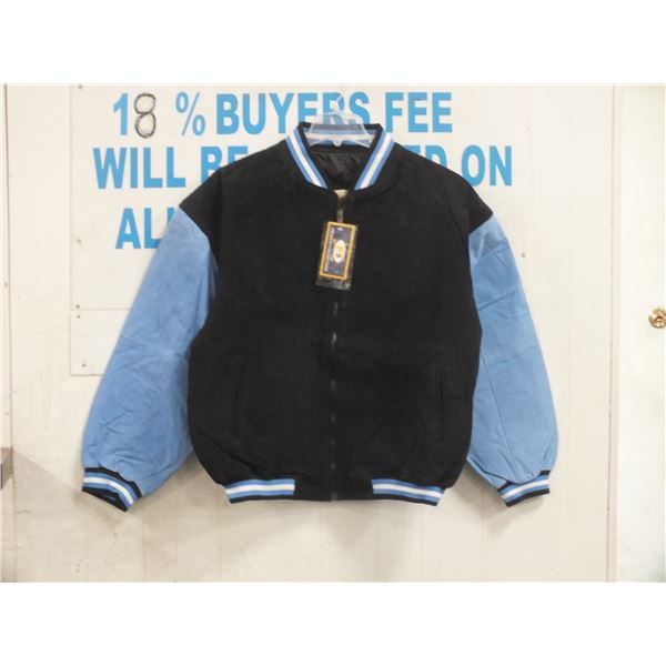 Med Blue & Black Jacket