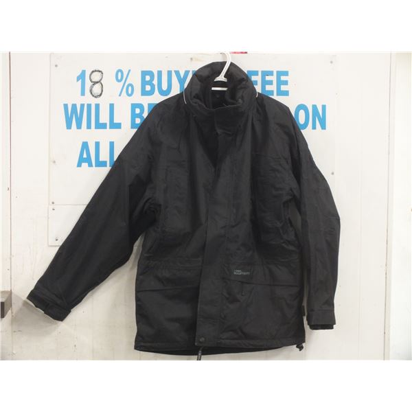 Large Black Winter Coat