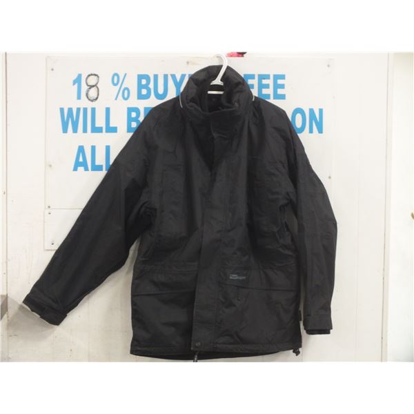 Large Black Winter Coat