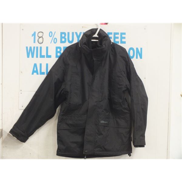 Large Black Winter Coat