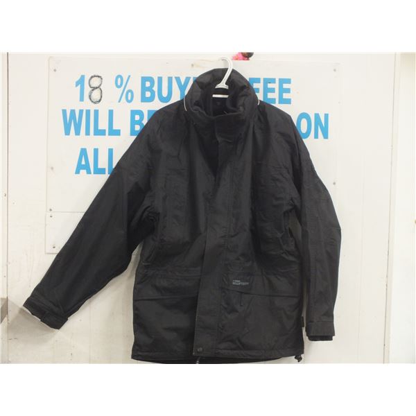 Large Black Winter Coat