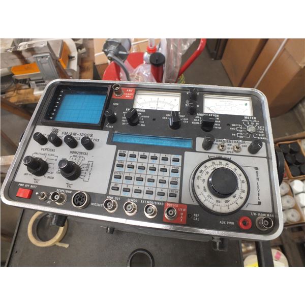 IFR Fm/Am 1200s Multi Function Microprocessor Controlled Communication Monitor