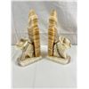 Image 1 : Pair of Stone Carved Bookends