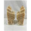 Image 2 : Pair of Stone Carved Bookends