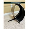 Image 2 : Sculptural Glass Top Coffee Table