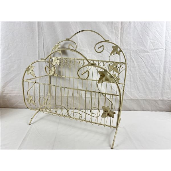 Metal Magazine Rack